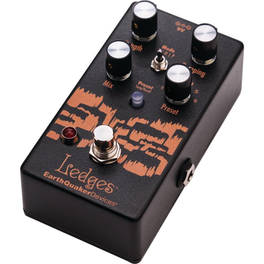 EarthQuaker Devices Ledges Black Amber EQD リバーブ/限定カラー