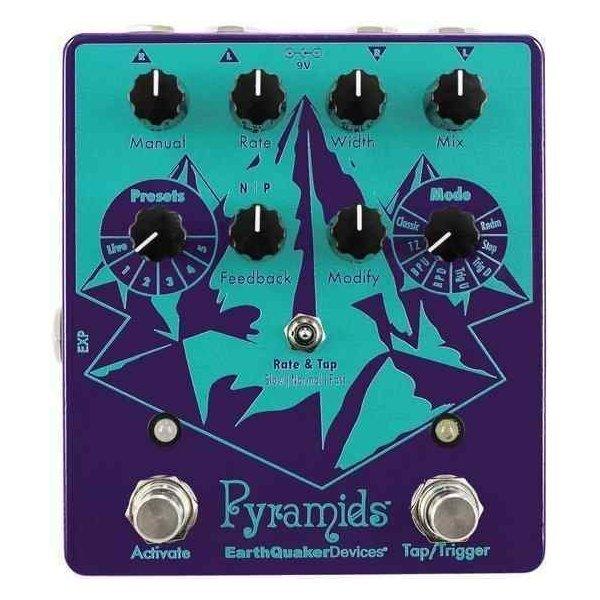 ギター EarthQuaker Devices Pyramids EarthQuaker Devices Pyramids ステレオ・フランジャー : 愛曲楽器
