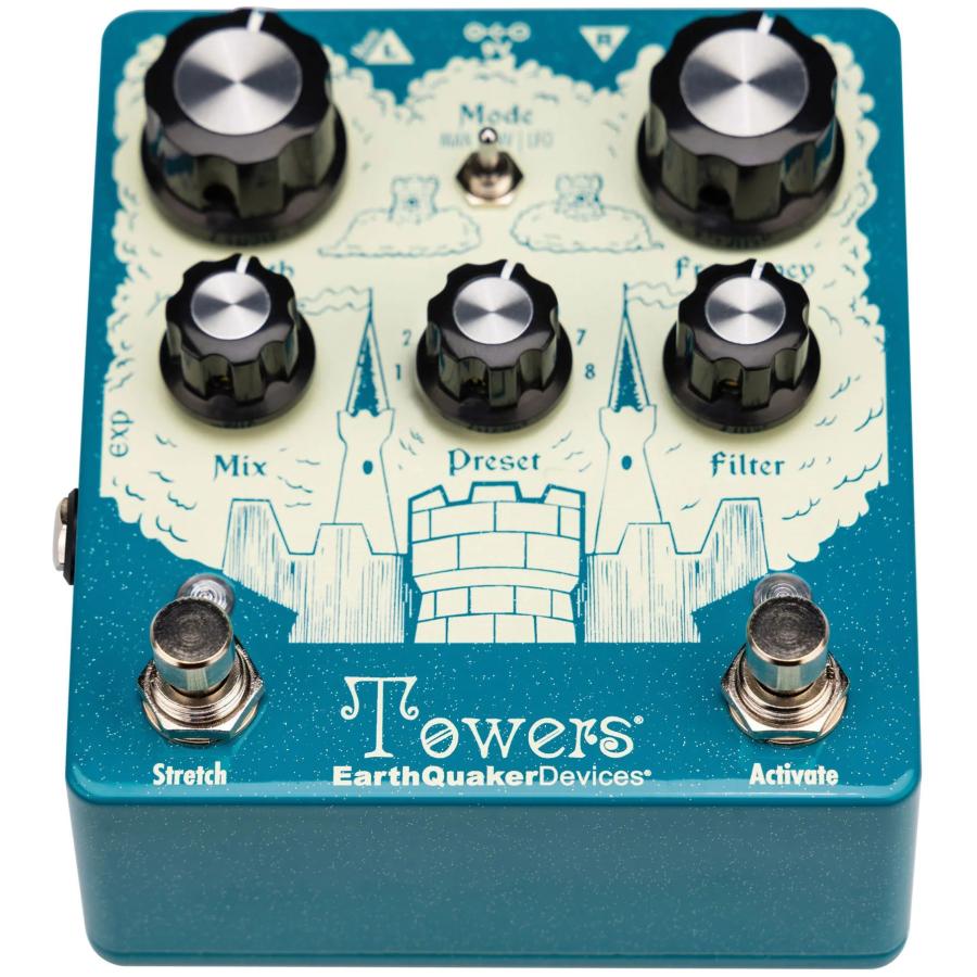 EarthQuaker Devices Towers EQD ステレオ フィルター リバーブ : 愛曲