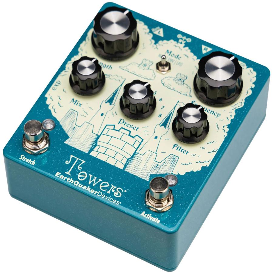 EarthQuaker Devices Towers EQD ステレオ フィルター リバーブ : 愛曲