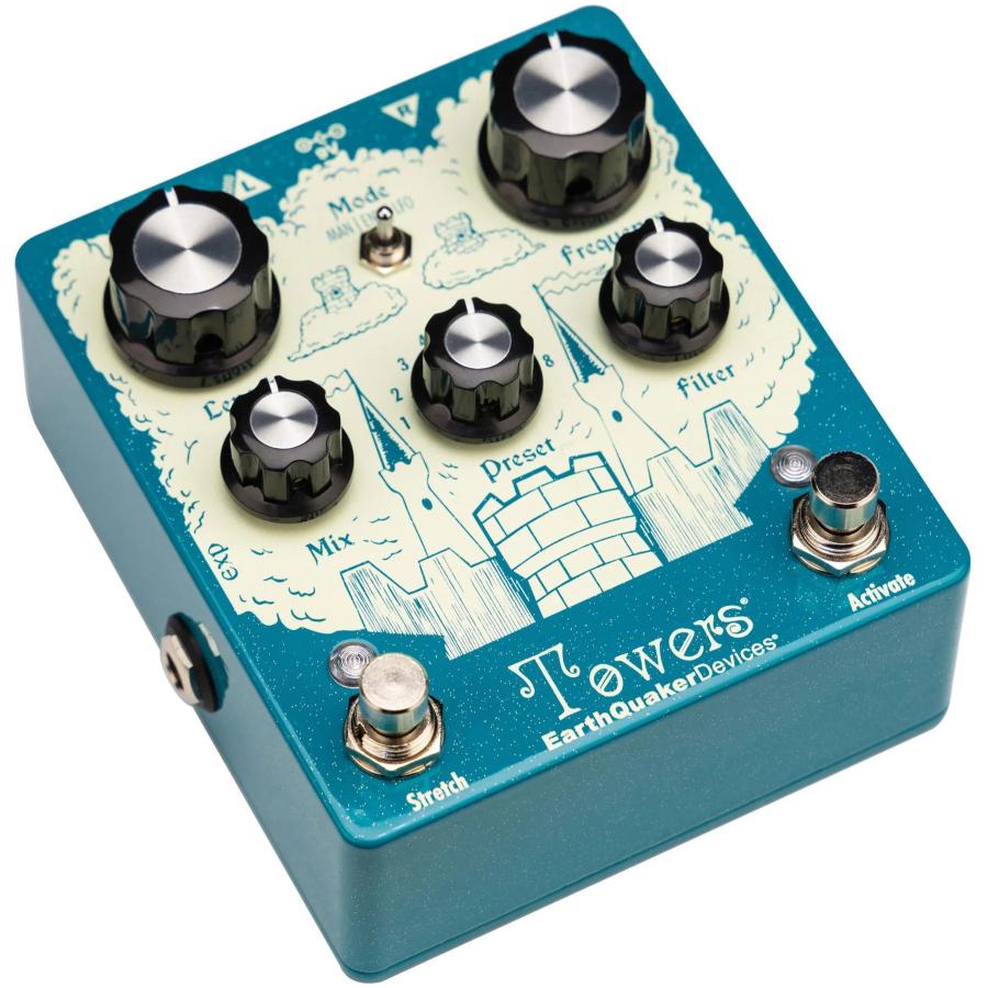 EarthQuaker Devices Towers EQD ステレオ フィルター リバーブ : 愛曲