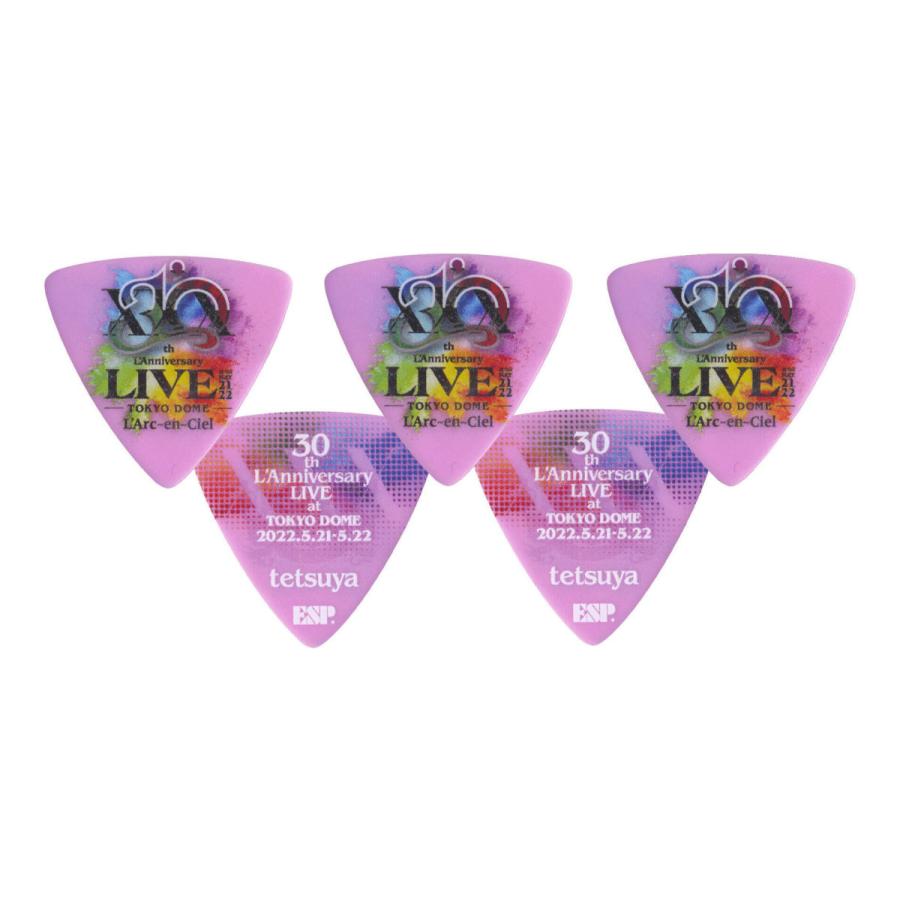ESP PA-LT10-30th LIVE Pink/5枚セット L'Arc-en-Ciel 30th L'Anniversary LIVE tetsuya Pick ピック/メール便発送・代金引換不可｜aikyokugakki