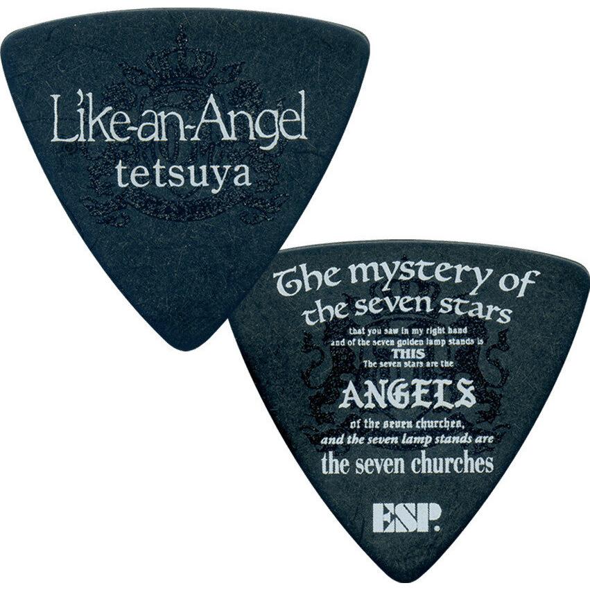 ESP PA-LT10-LikeanAngel Black/5枚セット Like〜an〜Angel tetsuya ピック ラルクアンシエル/メール便発送・代金引換不可｜aikyokugakki｜02