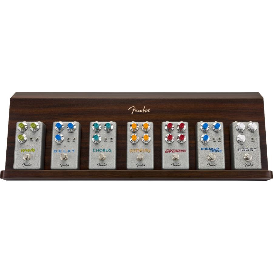 Fender Deluxe Wooden Pedal Shelf フェンダー 壁掛け用 エフェクター ディスプレイ シェルフ_5