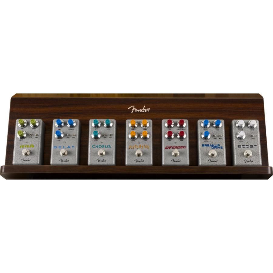 Fender Deluxe Wooden Pedal Shelf フェンダー 壁掛け用 エフェクター ディスプレイ シェルフ_6