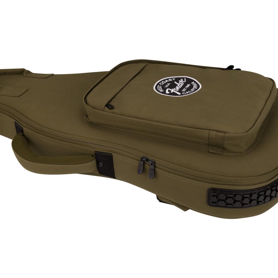 Fender ベース用ギグバッグ オリーブ Fender（フェンダー） Fender Troubadour Electric Bass Gig Bag Olive