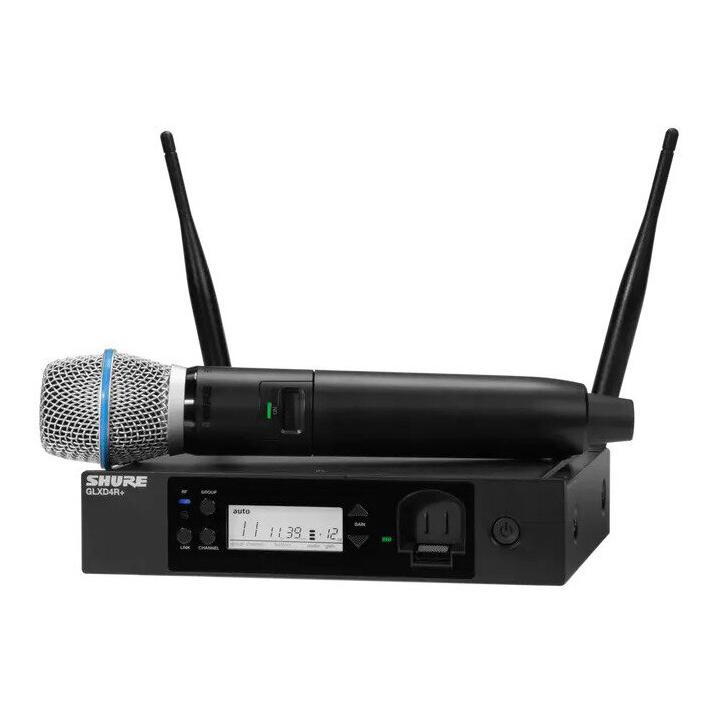 SHURE GLXD24R+J/B87A-Z2 ラックマウント ハンドヘルド型