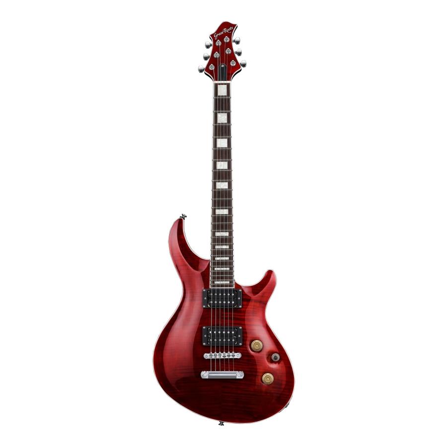 GrassRoots G-MYSTIQUE Black Cherry グラスルーツ エレキギター : 愛
