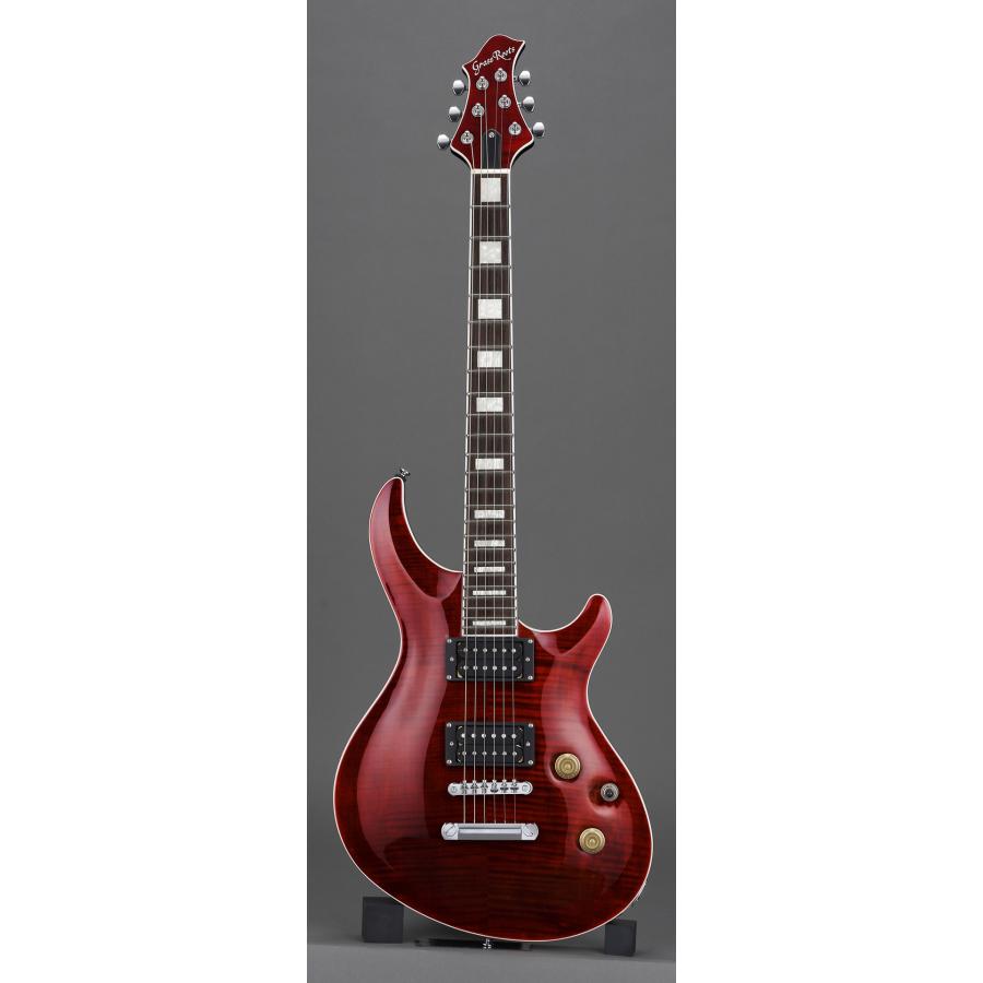 GrassRoots G-MYSTIQUE Black Cherry グラスルーツ エレキギター : 愛