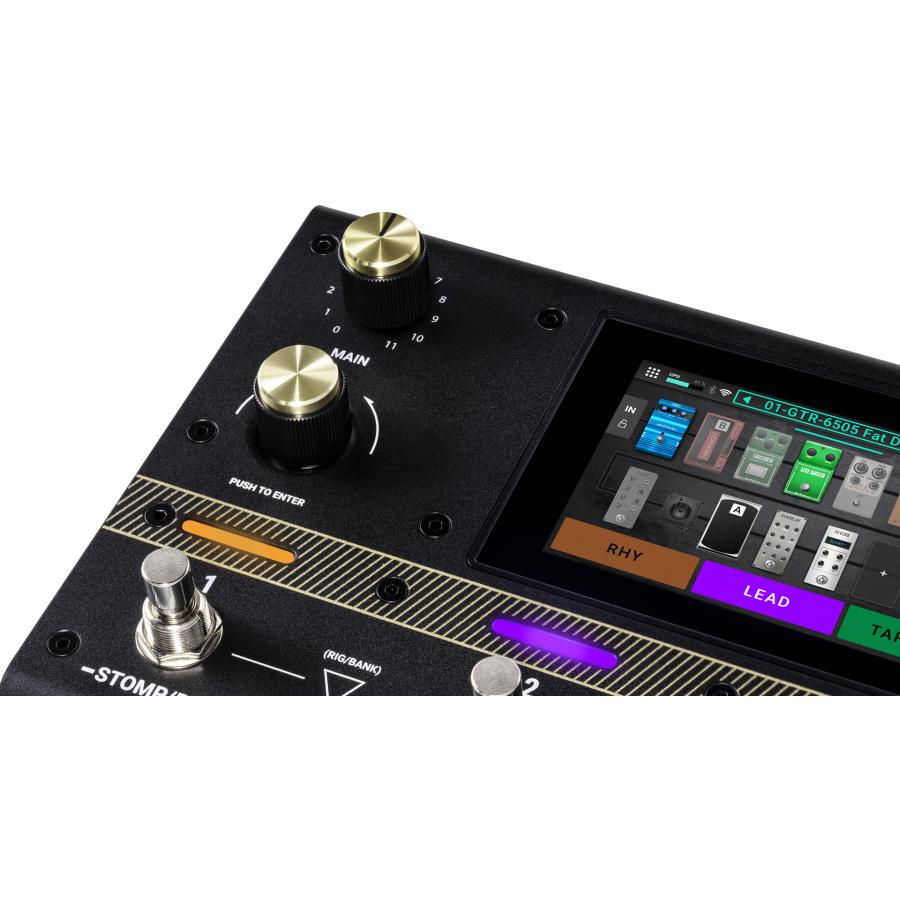 HEADRUSH FLEX PRIME ギター&ベース　マルチプロフェッサー HeadRush Flex Prime - Guitar and Bass Multi Effects Pedal