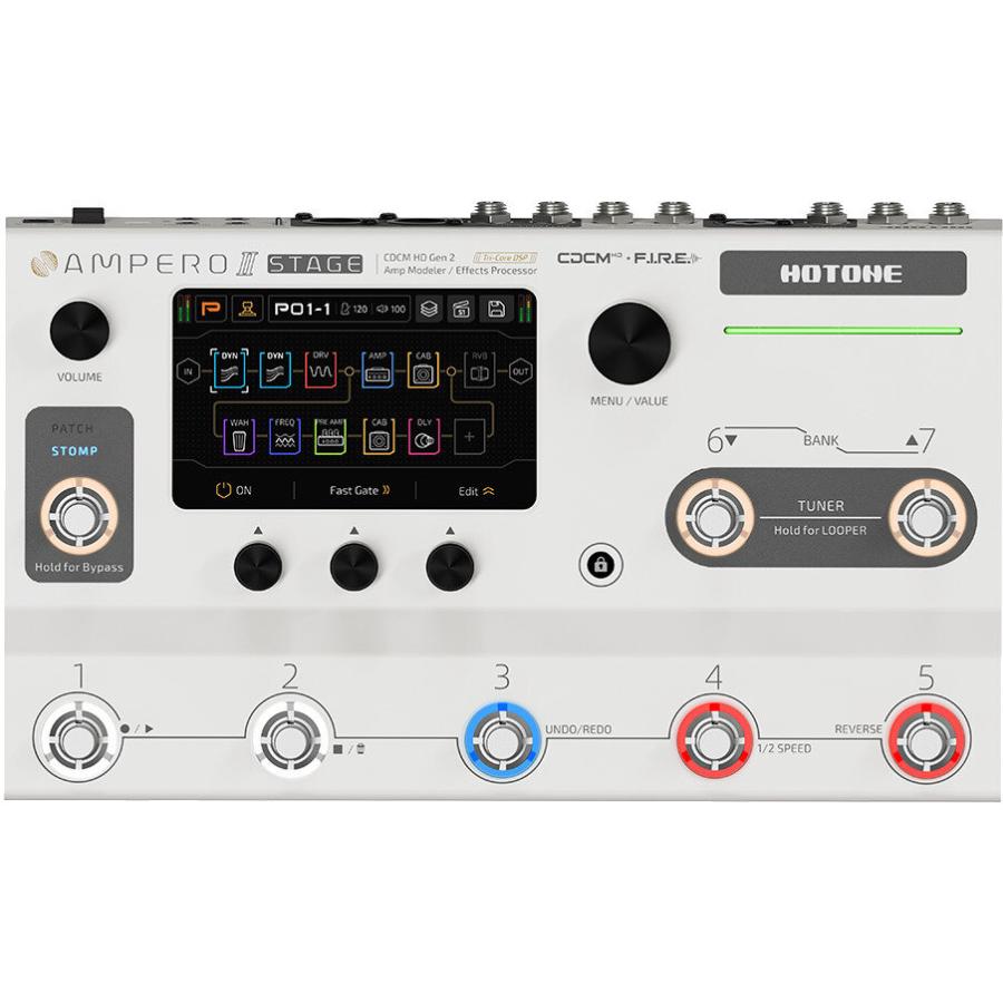 HOTONE AMPERO Ⅱ STAGE PRESS Ⅱ SWITCH+セット Amazon.co.jp: HOTONE AMPERO Ⅱ STAGE + AMPERO SWITCH＋ SET