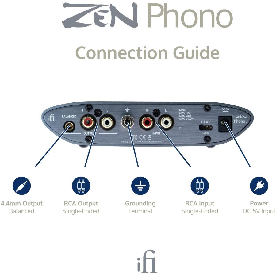 iFi Audio ZEN Phono 3 (第3世代) MM/MC 両対応 フォノイコライザー｜aikyokugakki｜16