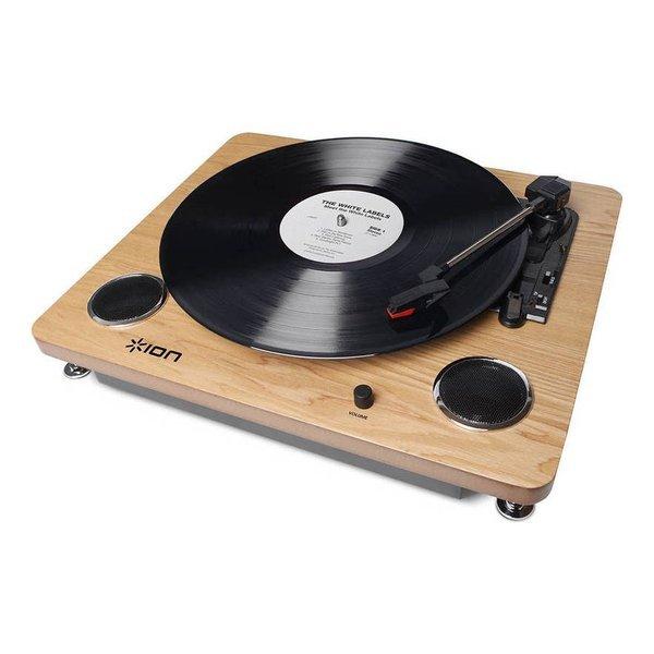 ION AUDIO Archive LP 金棒引き積み上げる オールインワンUSB 電気蓄音機 折りかえし一覧表 オーディオコンポーネント-オーディオ機器