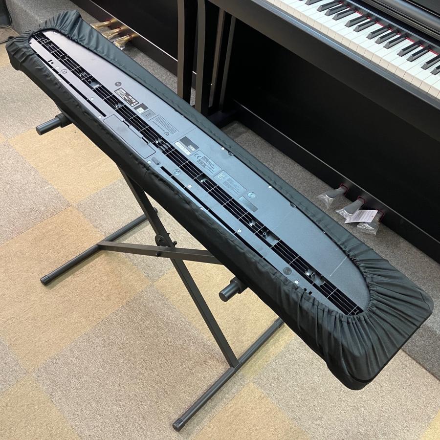 ITOMASA ダストカバー 73鍵盤/88鍵盤用 ブラック キーボード 電子