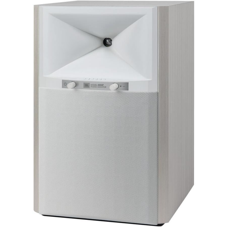 JBL 4305P WHITE ASPEN(ペア)/純正スタンド/JS-65付 パワード JBL 4305P WHITE ASPEN(ペア)/純正スタンド/JS-65付 パワード