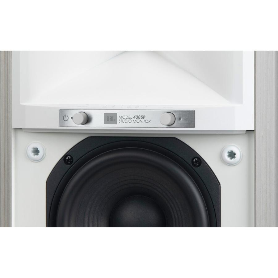 JBL 4305P WHITE ASPEN(ペア)/純正スタンド/JS-65付 パワード JBL 4305P WHITE ASPEN(ペア)/純正スタンド/JS-65付 パワード