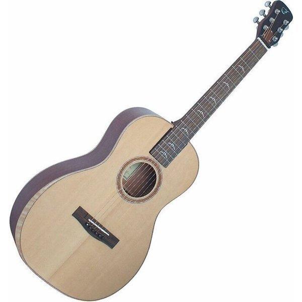 Journey Instruments FP412N トラベルアコギ シトカスプルース/アフリカンマホガニー ネック取り外し コンパクトに収納可能なトラベルギター ピックアップ搭載の画像