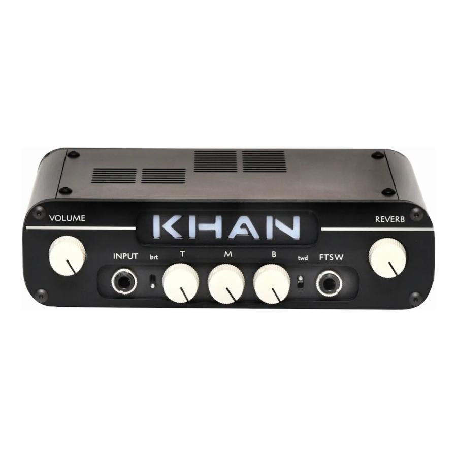 Khan Audio F Pak ギターアンプ ヘッド : khan-audiofpak : 愛曲楽器 