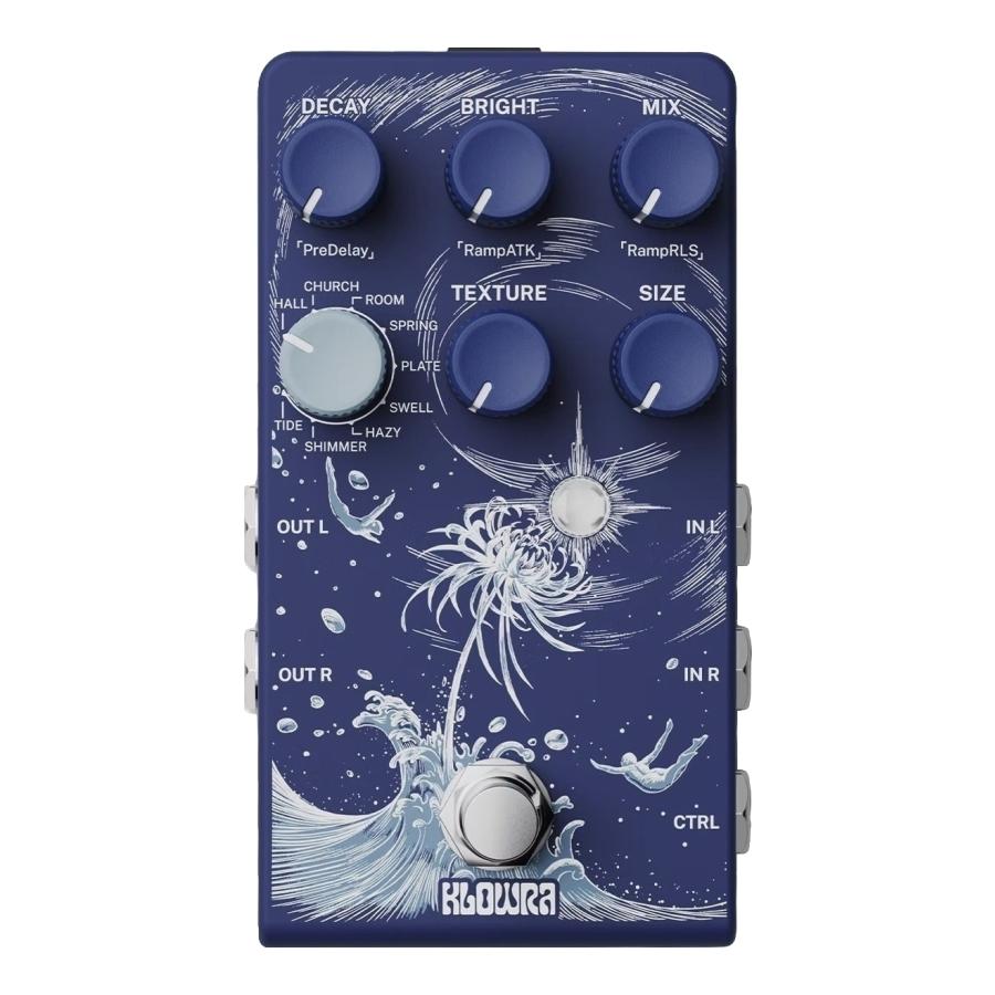 ギター KLOWRA Limbo Reverb KBS-01 KLOWRA KBS-01 / Limbo Reverb クロウラ ステレオ リバーブ : 愛曲楽器