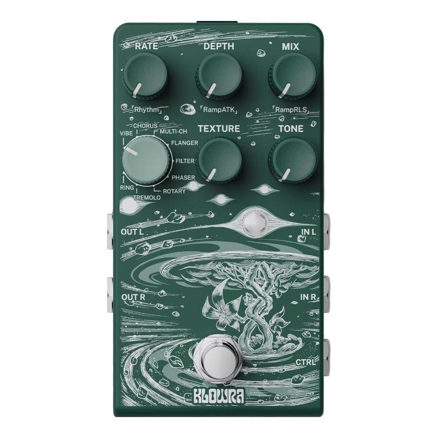 KLOWRA KBS-03 / Sprout Modulation クロウラ モジュレーション ペダル : 愛曲楽器 Yahoo!ショッピング ...