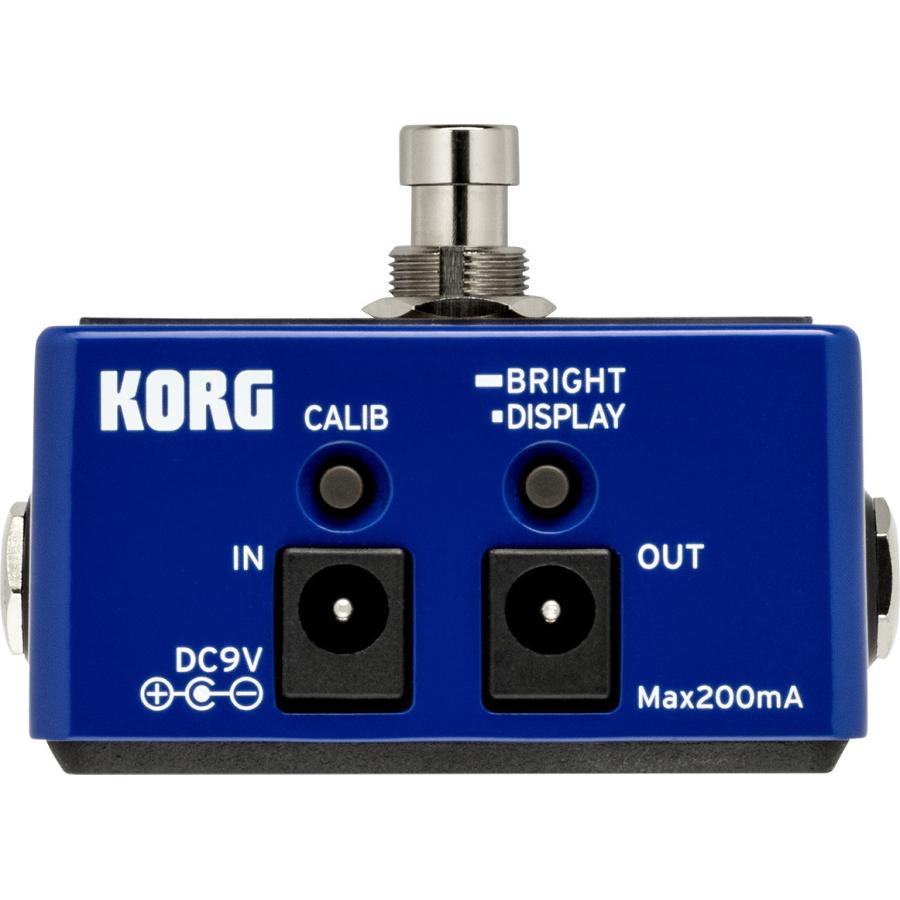 KORG（コルグ） KORG PB-X BL (ブルー) ペダル チューナー トゥルー