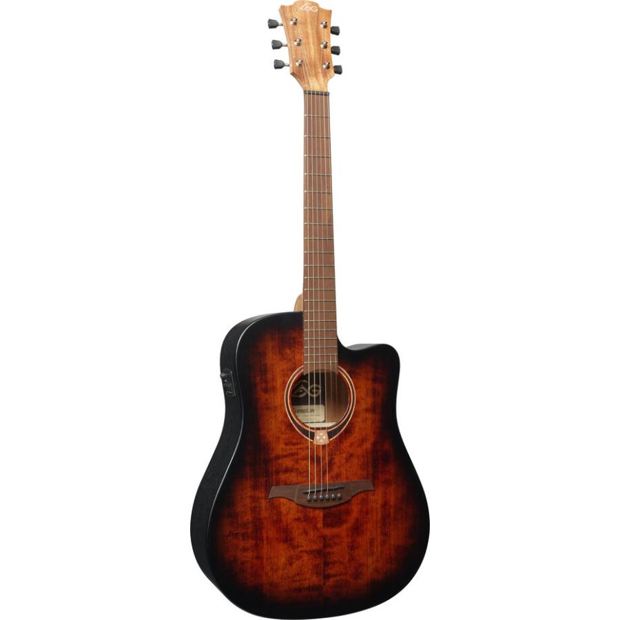 LAG Guitars T70DCE-B＆B ドレッドノートタイプ ピックアップ搭載 