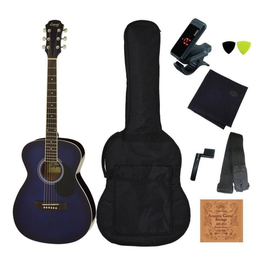 アリアLegend FG-15 [BLS] ケース付き　アコースティックギター Amazon.co.jp: Legend レジェンド アコースティックギター