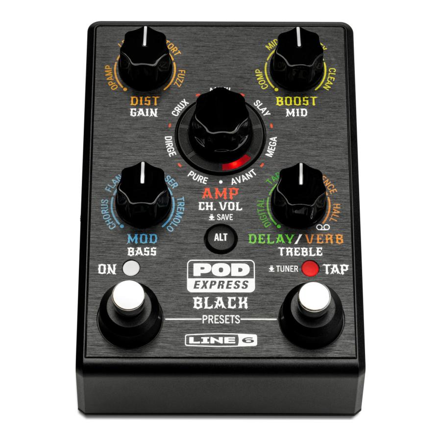LINE 6 POD Express Black ギターエフェクター Line6 LINE6 POD Express Black ギター用 アンプ/エフェクト