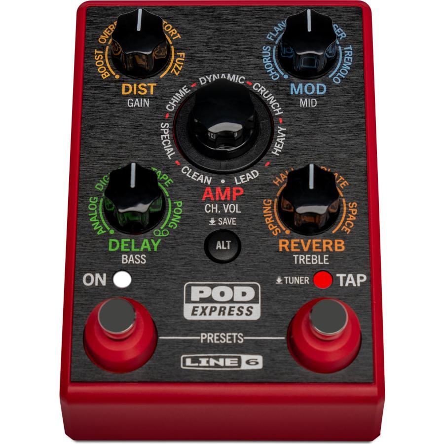 LINE6 POD EXPRESS Guitar DCアダプター付 POD Express