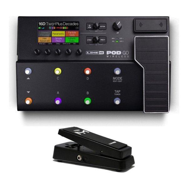 LINE6 POD Go Wireless+EP1-L6 ワイヤレス ギター・プロセッサー マルチエフェクター+エクスプレッションペダル