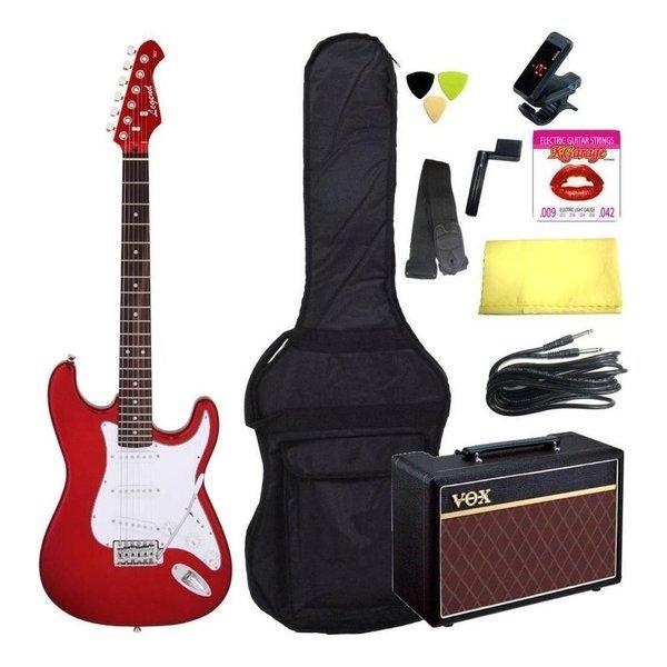 Legend LST-Z/CACA(Candy Apple Red)/定番10点セット/VOXアンプ