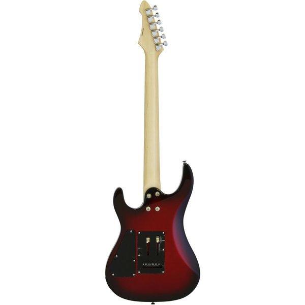 Aria ProII MAC-STD MRS(Metallic Red Shade) エレキギター/ケース付