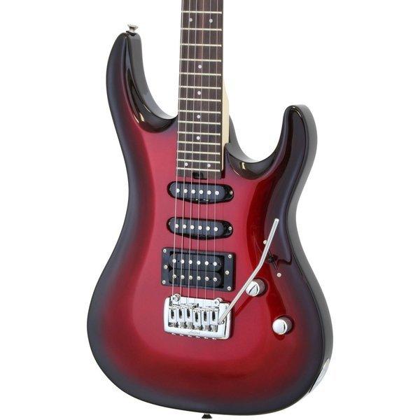 Aria Pro II MAC-series レッド エレキギター Aria ProII MAC-STD MRS(Metallic Red Shade) エレキギター/ケース付