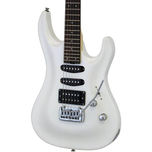 Aria ProII MAC-STD PWH(Pearl White) エレキギター/ケース付 : 愛曲