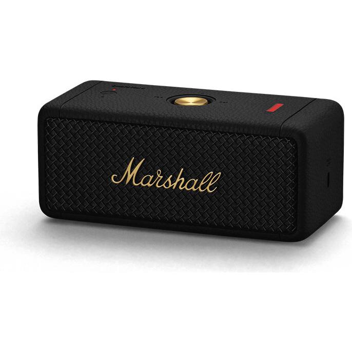 ついに再販開始！】 Marshall Emberton II Black and Brass ポータブル