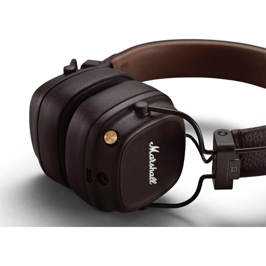Marshall Major IV Brown ワイヤレス ヘッドホン ブラウン/国内正規品 