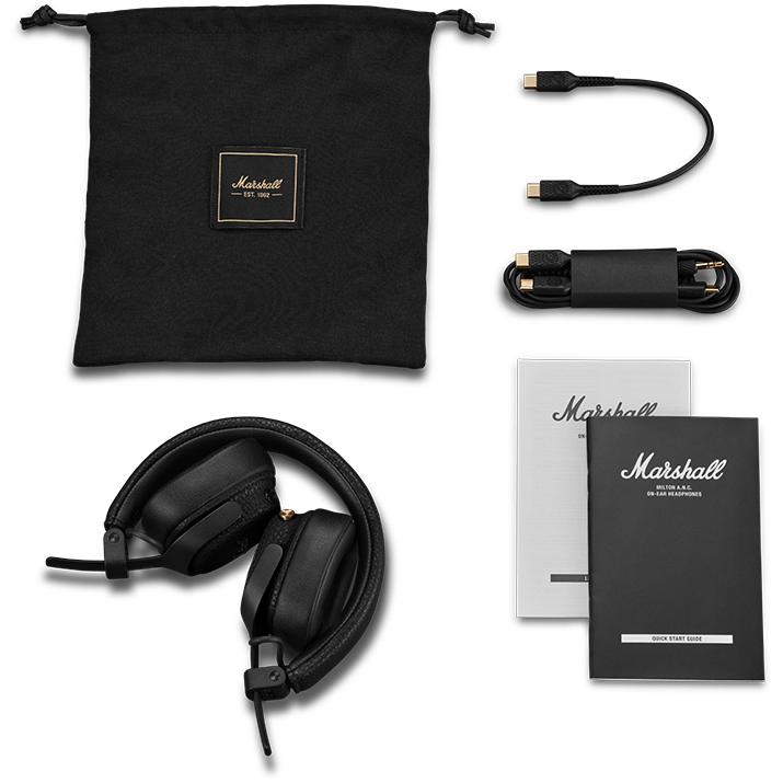 Marshall（マーシャル） Marshall Milton A.N.C. Black アダプティブ