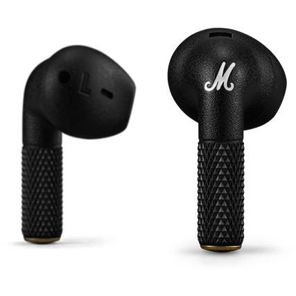 超美品 トゥルーワイヤレスイヤホン Minor IV Black Amazon.co.jp: Marshall 完全ワイヤレスイヤホン Minor IV