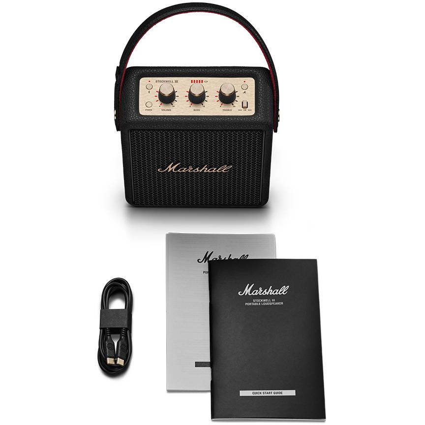 Marshall（マーシャル） Marshall Stockwell III Black and Brass