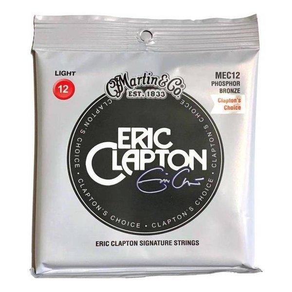 Martin MEC12×1セット/メール便発送・代金引換不可 アコギ弦×1セット[12-54] Eric Clapton Phosphor Bronze LIGHT｜aikyokugakki