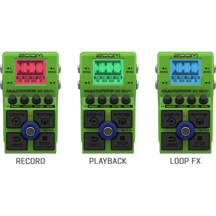 ZOOM MS-90LP+ Multistomp ルーパー 純正アダプターセット ズーム(楽器) ZOOM MS-90LP+(純正ACアダプター/AD-16付