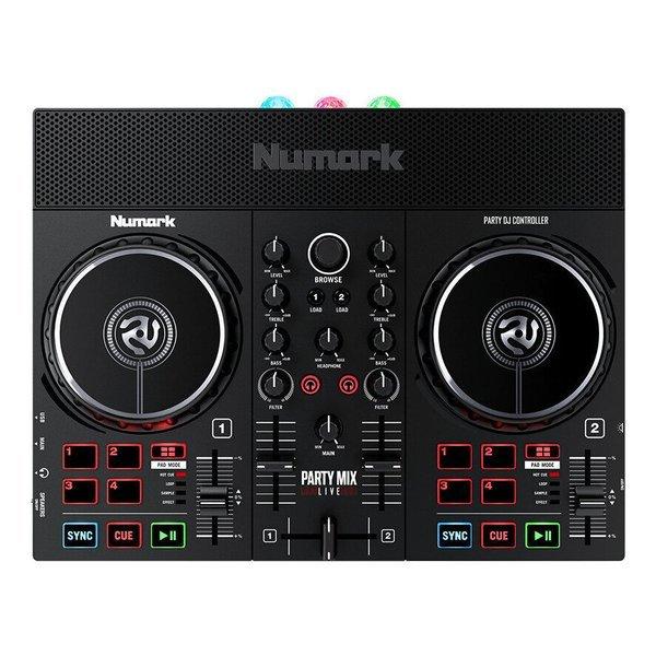 Numark Party Mix Live / LEDパーティライト搭載 スピーカー内蔵 DJ