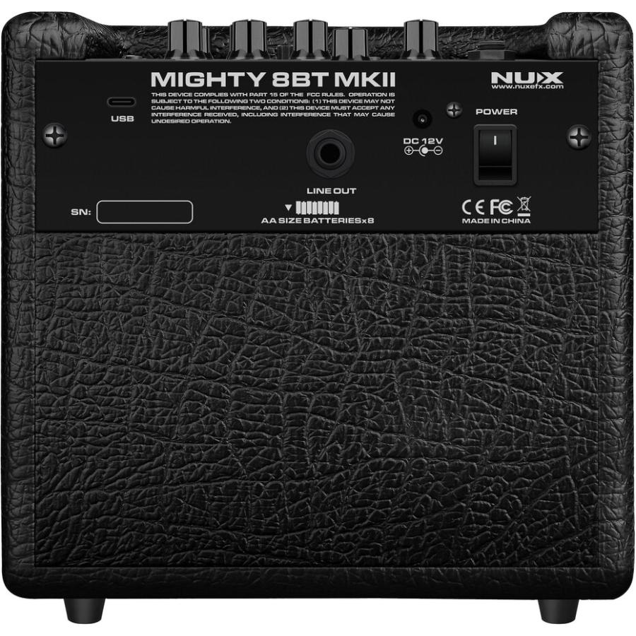 NUX Mighty 8BT MKII 電池駆動可能 8W ポータブルアンプ : 愛曲