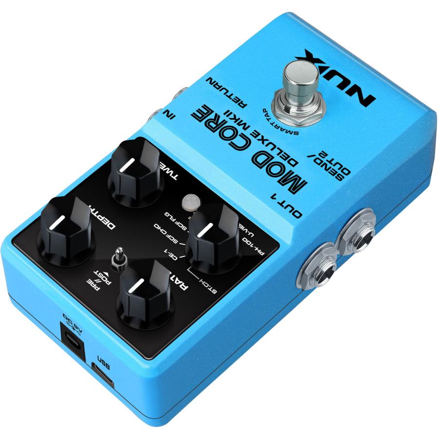 NUX Mod Core Deluxe MKII モジュレーション ペダル : 愛曲楽器 Yahoo