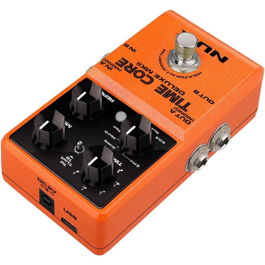 NUX Time Core Deluxe ディレイ エフェクター NUX Time Core Deluxe MKII ディレイ ペダル : 愛曲楽器 Yahoo