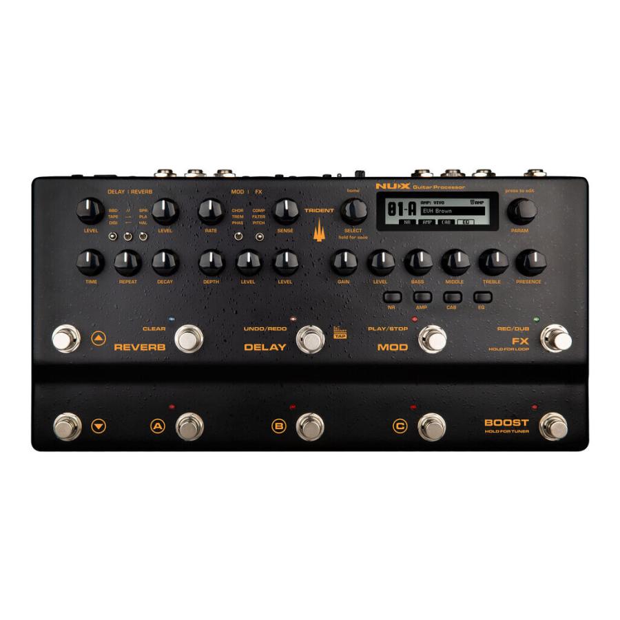 NUX TRIDENT マルチエフェクター : 愛曲楽器 Yahoo!ショッピング店 