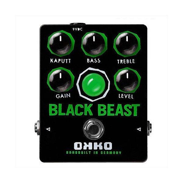 最高級 BLACK OKKO BEAST ペダル ファズ ギターエフェクター