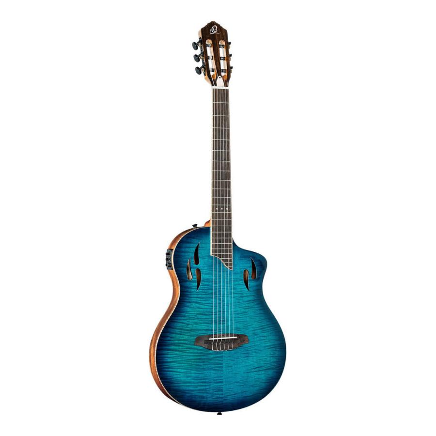 【ほぼ新品】Ortega RTPDLX-FMA TOURPLAYER エレガット ORTEGA（オルテガ） ORTEGA RTPDLX-FMA ピックアップ搭載