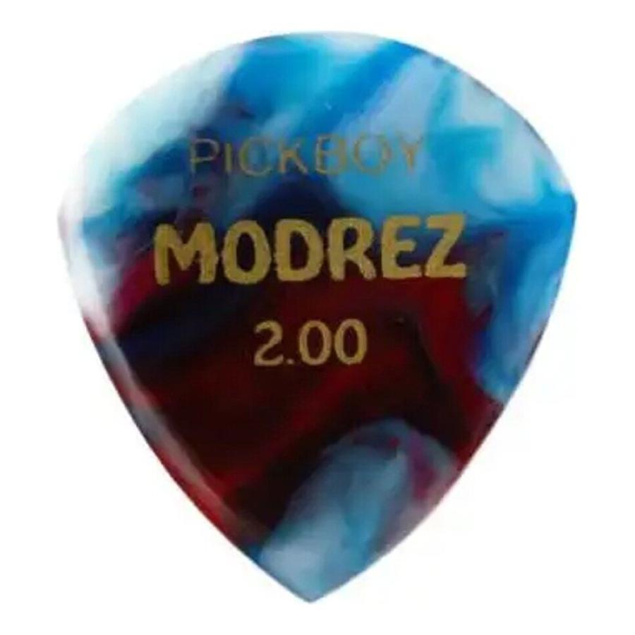 PICKBOY GP-MDZBU/200 MODREZ モダレズ アクリル製 ピック ブルー 2.0