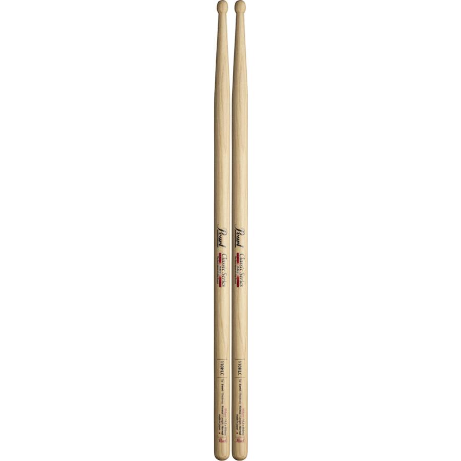 Pearl [ドラムスティック×6ペア]Pearl 110HLC ヒッコリー ドラム